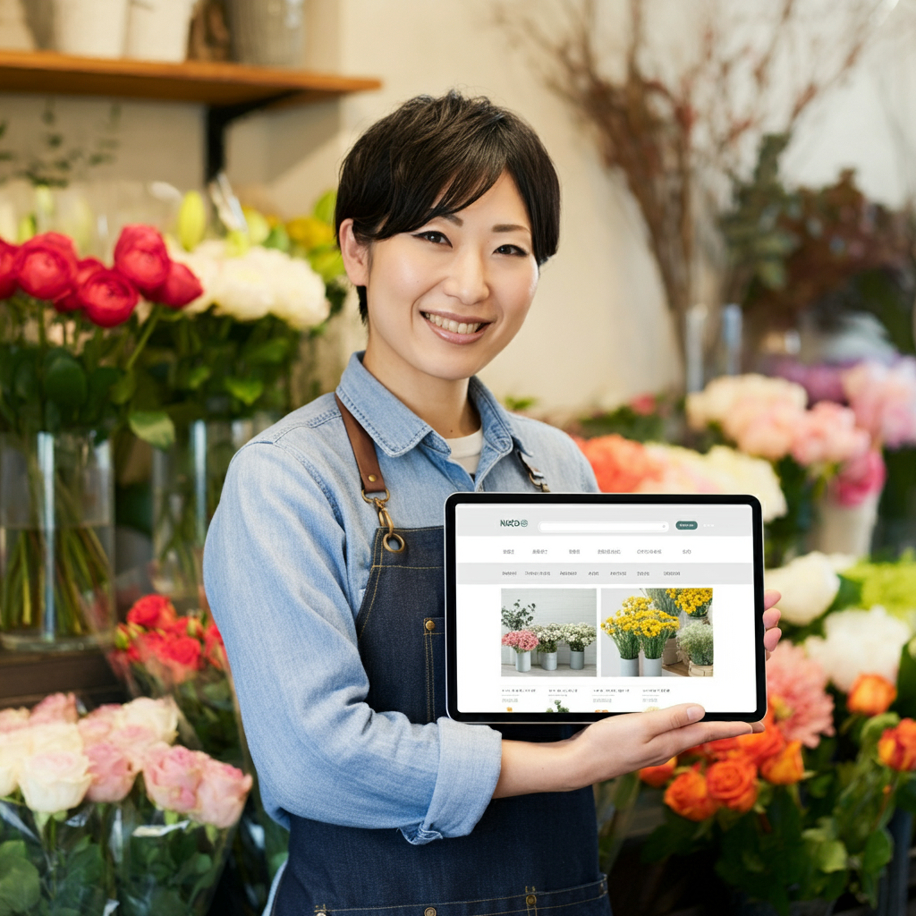 花屋のオーナー様